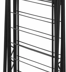 Brabantia HangOn Droogrek Inklapbaar - 25 Meter - Met Stang - Matt Black -SolisVac Plus Shop 226x840