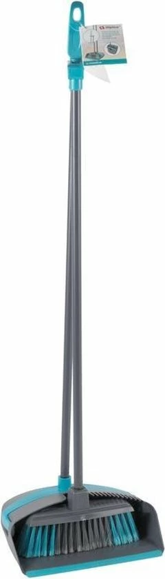 Merkloos Stoffer En Blik - Lange Steel 92 Cm - Blauw 1 Merkloos Stoffer En Blik - Lange Steel 92 Cm - Blauw