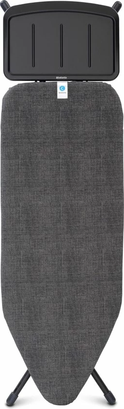 Brabantia Strijkplank C - Met Stoomunithouder - 124 X 45 Cm - Denim Black 1 Brabantia Strijkplank C - Met Stoomunithouder - 124 X 45 Cm - Denim Black