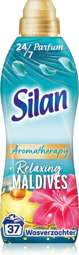 Silan Aroma Therapy Relaxing Maldives Wasverzachter - 6 X 37 Wasbeurten - Voordeelverpakking 2 Silan Aroma Therapy Relaxing Maldives Wasverzachter - 6 X 37 Wasbeurten - Voordeelverpakking - Afbeelding 2