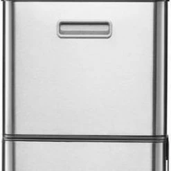 EKO Mirage Plus Sensor Afvalscheider Prullenbak - 35 + 15 + 15 L - Mat RVS -SolisVac Plus Shop 293x840 1