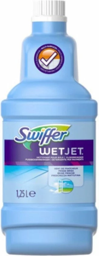 Swiffer WetJet - Reinigingsmiddel - Voordeelverpakking 4 X 1.25 L 3 Swiffer WetJet - Reinigingsmiddel - Voordeelverpakking 4 X 1.25 L - Afbeelding 3
