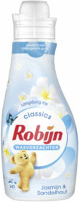 Robijn Jasmijn & Sandelhout Wasverzachter - 8 X 30 Wasbeurten- Voordeelverpakking 3 Robijn Jasmijn & Sandelhout Wasverzachter - 8 X 30 Wasbeurten- Voordeelverpakking - Afbeelding 3