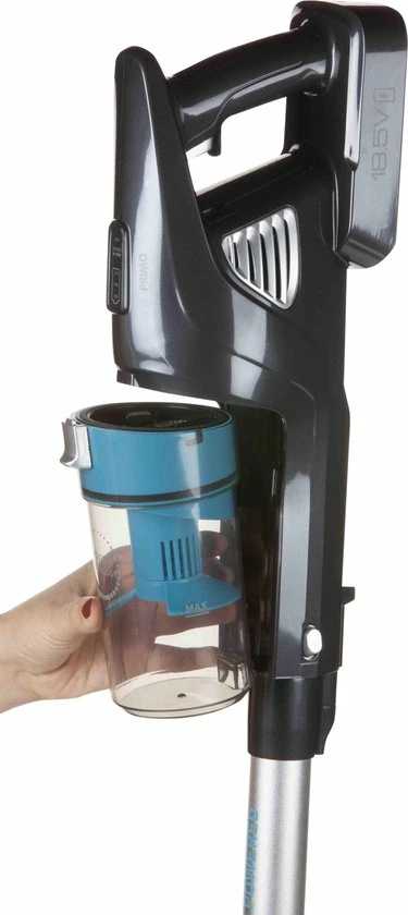 PRIMO Stofzuiger Zonder Zak PR501SV - 3-in-1 Steelstofzuiger Draadloos - Kruimelzuiger - HEPA Filter - Grijs/Blauw 11 PRIMO Stofzuiger Zonder Zak PR501SV - 3-in-1 Steelstofzuiger Draadloos - Kruimelzuiger - HEPA Filter - Grijs/Blauw - Afbeelding 11