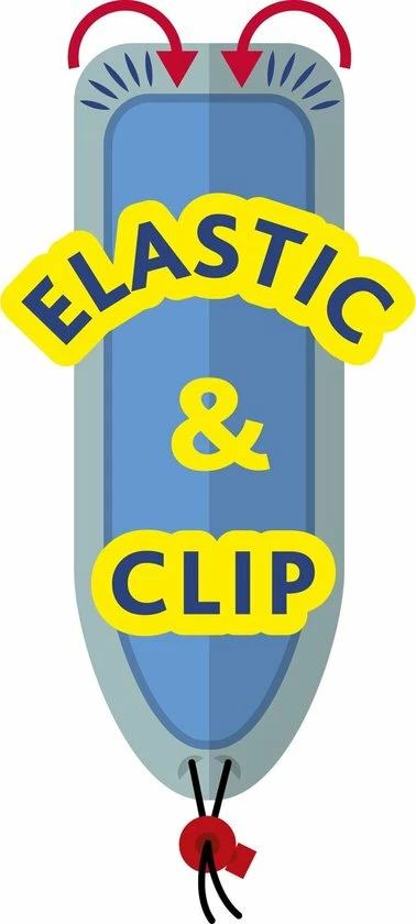 Vileda Park & Go Strijkplankovertrek - Universeel - Met "parkeerzone" 5 Vileda Park & Go Strijkplankovertrek - Universeel - Met "parkeerzone" - Afbeelding 5