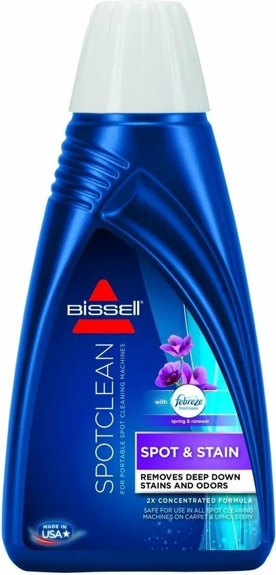 BISSELL Spot&Stain - Vlekkenreinigingsmiddel SpotClean Serie - 1l 2 BISSELL Spot&Stain - Vlekkenreinigingsmiddel SpotClean Serie - 1l - Afbeelding 2