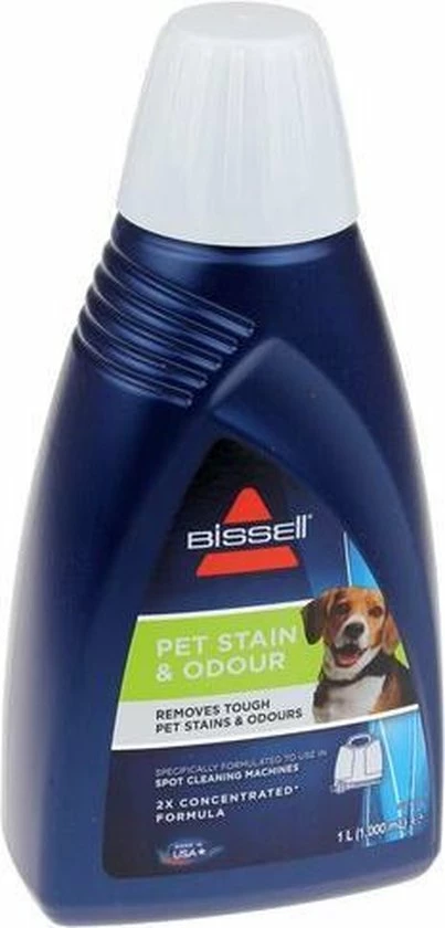 BISSELL Spot&Stain Pet - Vlekkenreinigingsmiddel SpotClean Serie- 1l 1 BISSELL Spot&Stain Pet - Vlekkenreinigingsmiddel SpotClean Serie- 1l