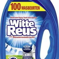 Witte Reus Gel Wasmiddel- Kwartaalverpakking - 100 Wasbeurten