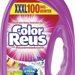 Color Reus Gel Vloeibaar Wasmiddel - Gekleurde Was - Voordeelverpakking - 100 Wasbeurten 18 Color Reus Gel Vloeibaar Wasmiddel - Gekleurde Was - Voordeelverpakking - 100 Wasbeurten -SolisVac Plus Shop 406x840