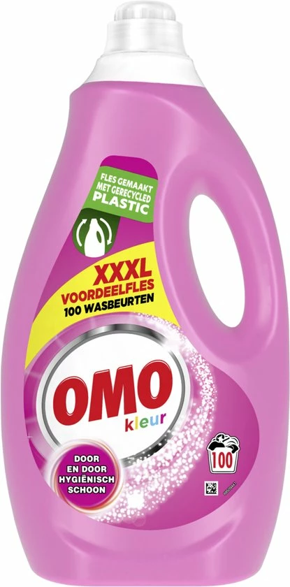 Omo Vloeibaar Wasmiddel Kleur - 100 Wasbeurten - Grootverpakking 3 Omo Vloeibaar Wasmiddel Kleur - 100 Wasbeurten - Grootverpakking - Afbeelding 3