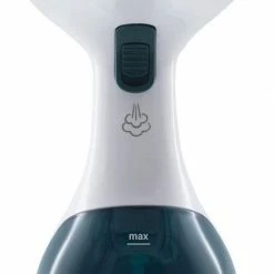 Tomado TSH1201W - Kledingstomer - 1200 Watt - RVS Zool - Wit/turquoise -SolisVac Plus Shop 423x840 1