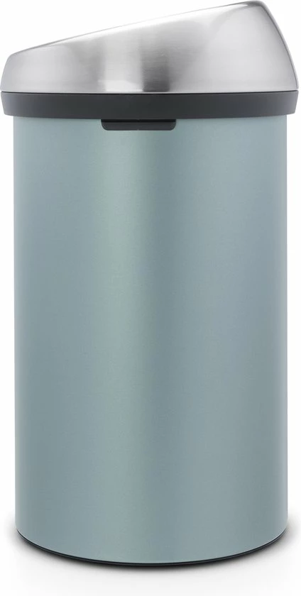 Brabantia Touch Bin Prullenbak - 60 L - Metallic Mint / Matt Steel Fingerprint Proof Deksel 6 Brabantia Touch Bin Prullenbak - 60 L - Metallic Mint / Matt Steel Fingerprint Proof Deksel - Afbeelding 6