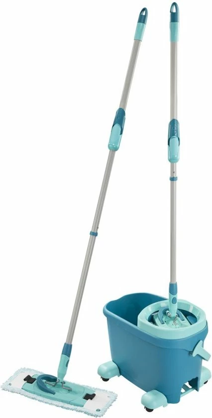 Leifheit Clean Twist M Vloerwisser Ergo Mobiel - Dweil Set Compleet Systeem Met Wieltjes - 33 Cm - 6 Liter 11 Leifheit Clean Twist M Vloerwisser Ergo Mobiel - Dweil Set Compleet Systeem Met Wieltjes - 33 Cm - 6 Liter - Afbeelding 11