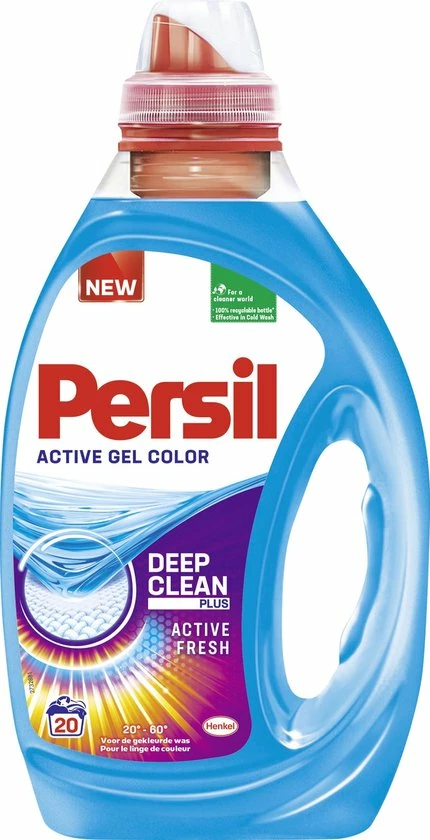Persil Active Gel Color - Vloeibaar Wasmiddel - Voordeelverpakking - 6 X 20 Wasbeurten 8 Persil Active Gel Color - Vloeibaar Wasmiddel - Voordeelverpakking - 6 X 20 Wasbeurten - Afbeelding 8
