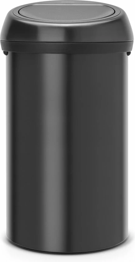 Brabantia Touch Bin Prullenbak - 60 L - Matt Black 1 Brabantia Touch Bin Prullenbak - 60 L - Matt Black