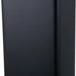 MOA Sensor Prullenbak - 50 Liter - RVS & Duurzaam ABS - Non-slip - Geruisloze Deksel - Vertraagd Sluiten Modus - Zwart - SB02B