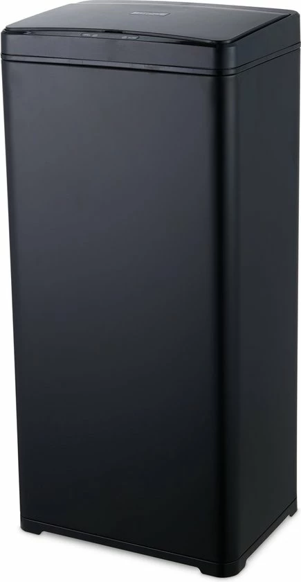 MOA Sensor Prullenbak - 50 Liter - RVS & Duurzaam ABS - Non-slip - Geruisloze Deksel - Vertraagd Sluiten Modus - Zwart - SB02B 1 MOA Sensor Prullenbak - 50 Liter - RVS & Duurzaam ABS - Non-slip - Geruisloze Deksel - Vertraagd Sluiten Modus - Zwart - SB02B