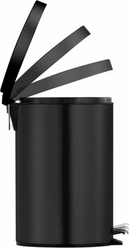 V-Part Prullenbak - 3 L - Zwart 2 V-Part Prullenbak - 3 L - Zwart - Afbeelding 2