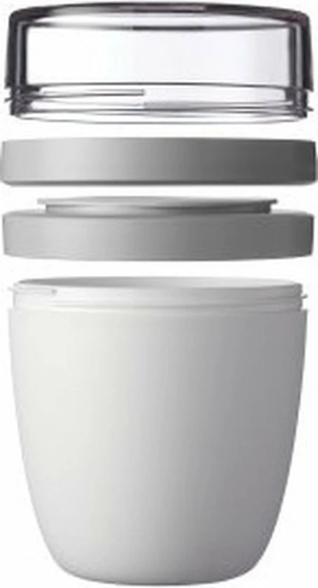 Mepal – Lunchpot Ellipse – Praktische Muesli Beker To Go – Nordic Pink – Geschikt Voor Vriezer, Magnetron En Vaatwasser. 3 Mepal – Lunchpot Ellipse – Praktische Muesli Beker To Go – Nordic Pink – Geschikt Voor Vriezer, Magnetron En Vaatwasser. - Afbeelding 3