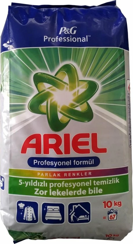Ariel Waspoeder Voordeelverpakking | Tot 330kg Was , 10 KG - Ariel Color Waspoeder | Voor Alle Soorten Was 2 Ariel Waspoeder Voordeelverpakking | Tot 330kg Was , 10 KG - Ariel Color Waspoeder | Voor Alle Soorten Was - Afbeelding 2