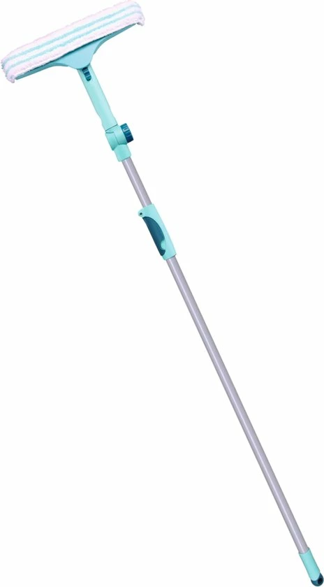 Leifheit Raamwisser 3in1 28 Cm Met Telescoopsteel En Draaiknop (110-190 Cm) Click System 1 Leifheit Raamwisser 3in1 28 Cm Met Telescoopsteel En Draaiknop (110-190 Cm) Click System