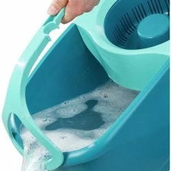 Leifheit Clean Twist Disc Mop Ergo - Dweil Set Compleet Systeem Met Wieltjes - 6 Liter -SolisVac Plus Shop 479x840