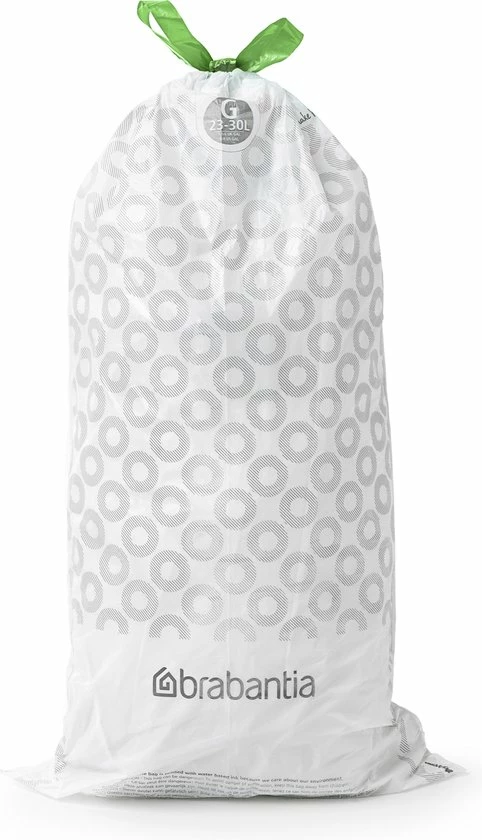 Brabantia PerfectFit Vuilniszakken - 23/30 L - Code G - 40 Stuks 7 Brabantia PerfectFit Vuilniszakken - 23/30 L - Code G - 40 Stuks - Afbeelding 7