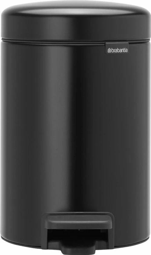 Brabantia NewIcon Prullenbak - 3 L - Matt Black 11 Brabantia NewIcon Prullenbak - 3 L - Matt Black - Afbeelding 11