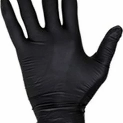 Felicia Wegwerp Handschoenen - Nitril Handschoenen - Poedervrij - Zwart - Maat S - 100 Stuks