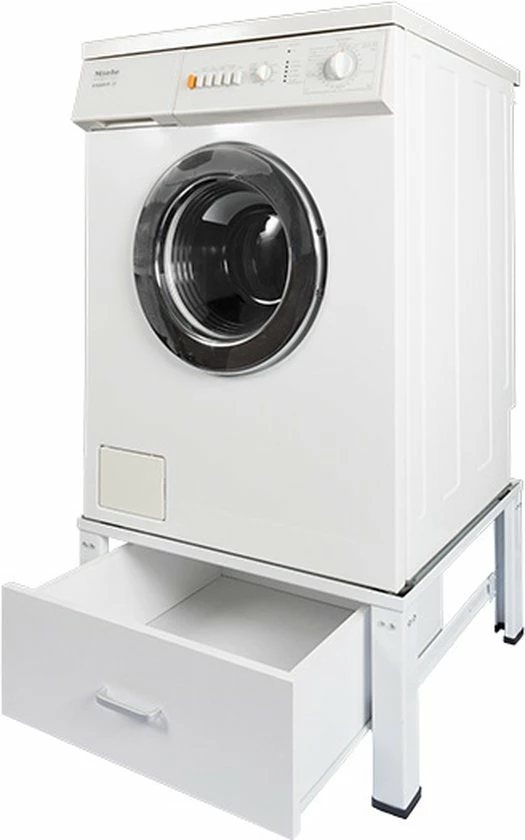 VOORWASSEN Wasmachine Verhoger Dirk, Met Houten Lade 5 VOORWASSEN Wasmachine Verhoger Dirk, Met Houten Lade - Afbeelding 5