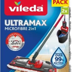 Vileda UltraMax Power 2in1 - Vervanging - BiPack -SolisVac Plus Shop 526x840