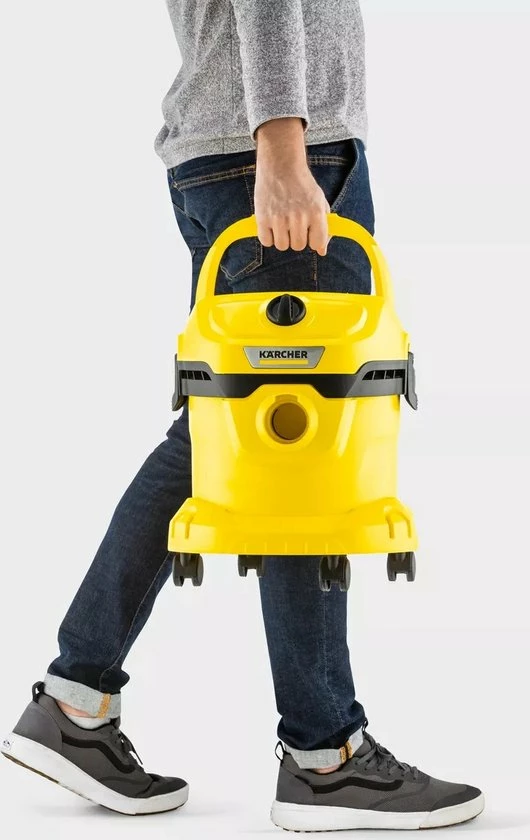 Kärcher WD 2 Plus V-12/4/18 Nat- En Droogzuiger - 1000 W - Vuilreservoir 12L - Stroomkabel 4m 3 Kärcher WD 2 Plus V-12/4/18 Nat- En Droogzuiger - 1000 W - Vuilreservoir 12L - Stroomkabel 4m - Afbeelding 3