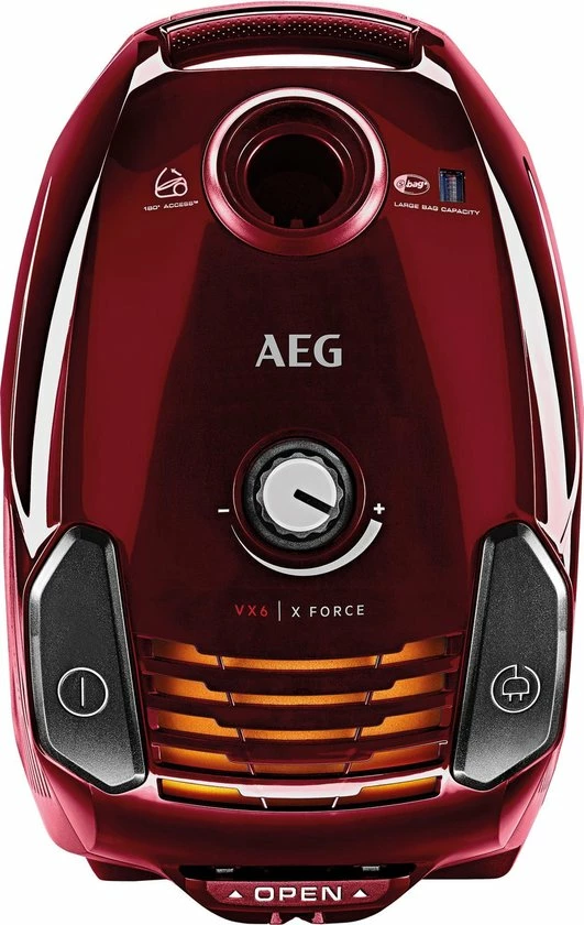 AEG VX6-2-CR-A Animal Edition - Stofzuiger Met Zak - Hepa Filter AEG - Rood 4 AEG VX6-2-CR-A Animal Edition - Stofzuiger Met Zak - Hepa Filter AEG - Rood - Afbeelding 4