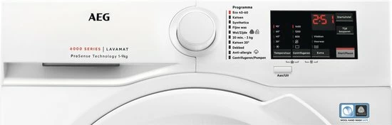 AEG L6VAPOR - 6000 Serie ProSense® - Wasmachine 6 AEG L6VAPOR - 6000 Serie ProSense® - Wasmachine - Afbeelding 6