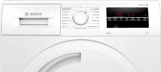 Bosch WTR88T00NL - Serie 6 - Warmtepompdroger 6 Bosch WTR88T00NL - Serie 6 - Warmtepompdroger - Afbeelding 6