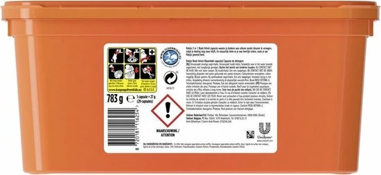 Robijn Black Velvet Wascapsules - 3 X 29 Wasbeurten - Halfjaarbox 4 Robijn Black Velvet Wascapsules - 3 X 29 Wasbeurten - Halfjaarbox - Afbeelding 4