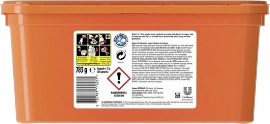 Robijn Color 3 In 1 Wascapsules - 3 X 29 Wasbeurten - Halfjaarbox 4 Robijn Color 3 In 1 Wascapsules - 3 X 29 Wasbeurten - Halfjaarbox - Afbeelding 4