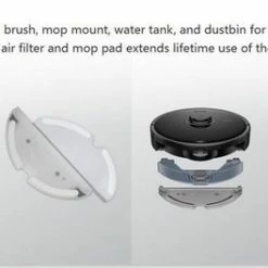 Xiaomi Roborock S5 MAX - Robotstofzuiger - Zwart -SolisVac Plus Shop 550x264 3