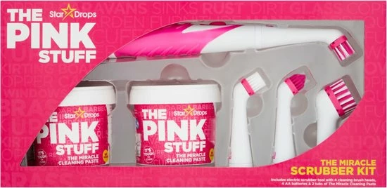 The Pink Stuff The Miracle Schoonmaak Pasta Kit 1 The Pink Stuff The Miracle Schoonmaak Pasta Kit