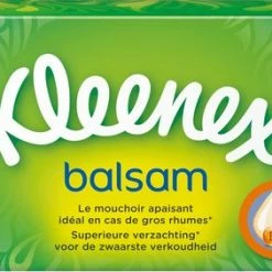 Kleenex Tissues - Balsam - Voordeelverpakking - 12 X 64 Stuks = 768 Zakdoekjes 6 Kleenex Tissues - Balsam - Voordeelverpakking - 12 X 64 Stuks = 768 Zakdoekjes -SolisVac Plus Shop 550x282 3