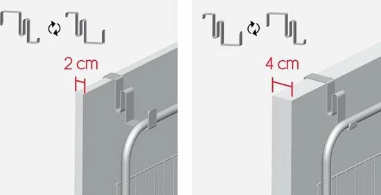 Tomado - Metaltex Metaltex Gale Droogrek - 11m Drooglengte - Ophangbaar Aan Deur - Zilvergrijs 4 Tomado - Metaltex Metaltex Gale Droogrek - 11m Drooglengte - Ophangbaar Aan Deur - Zilvergrijs - Afbeelding 4