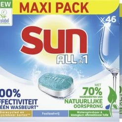 Sun All-in 1 Normaal Vaatwastabletten - 276 Tabletten - Voordeelverpakking -SolisVac Plus Shop 550x288 1