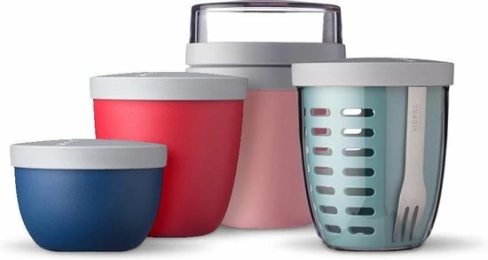 Mepal – Lunchpot Ellipse – Praktische Muesli Beker To Go – Nordic Pink – Geschikt Voor Vriezer, Magnetron En Vaatwasser. 12 Mepal – Lunchpot Ellipse – Praktische Muesli Beker To Go – Nordic Pink – Geschikt Voor Vriezer, Magnetron En Vaatwasser. - Afbeelding 12