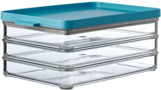Mepal – Koelkastdoos Omnia Vleeswaren 3-laags – Nordic Green – Vleeswarendoos Koelkast – Vershoudbakjes – Makkelijk Stapelbaar – Houdt Vleeswaren Vers – Lucht En- Aromadicht 1 Mepal – Koelkastdoos Omnia Vleeswaren 3-laags – Nordic Green – Vleeswarendoos Koelkast – Vershoudbakjes – Makkelijk Stapelbaar – Houdt Vleeswaren Vers – Lucht En- Aromadicht