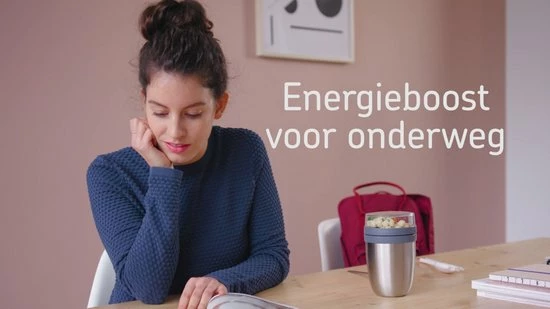 Mepal – Isoleer Lunchpot Ellipse – Houdt Je Eten 6-8 Uur Warm En 12 Uur Koud – Rose Gold – 2 Compartimenten – Soep Beker To Go – Yoghurt Beker Muesli - Thermos Lunchbox 2 Mepal – Isoleer Lunchpot Ellipse – Houdt Je Eten 6-8 Uur Warm En 12 Uur Koud – Rose Gold – 2 Compartimenten – Soep Beker To Go – Yoghurt Beker Muesli - Thermos Lunchbox - Afbeelding 2