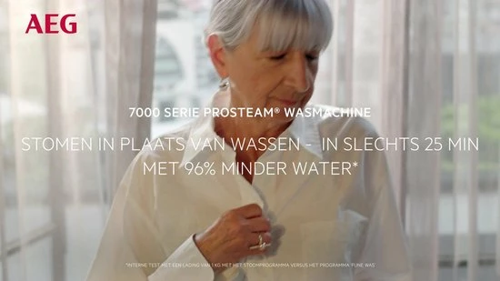 AEG LR7384BB2 - 7000 Serie ProSteam® - Wasmachine - NL/FR 2 AEG LR7384BB2 - 7000 Serie ProSteam® - Wasmachine - NL/FR - Afbeelding 2