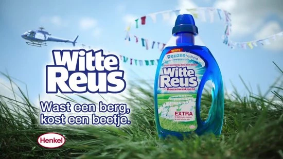 Witte Reus Gel Wasmiddel- Kwartaalverpakking - 100 Wasbeurten 2 Witte Reus Gel Wasmiddel- Kwartaalverpakking - 100 Wasbeurten - Afbeelding 2
