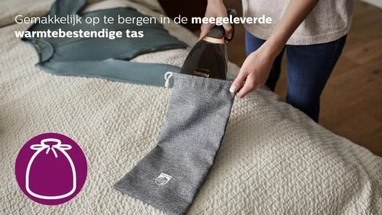Philips Steam&Go Plus GC365/80 - Kledingstomer - Zwart 5 Philips Steam&Go Plus GC365/80 - Kledingstomer - Zwart - Afbeelding 5