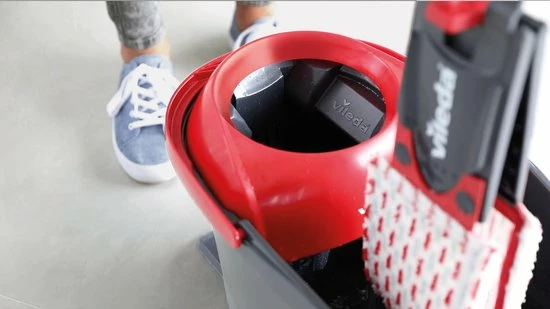 Vileda UltraMax TURBO - Pedaalsysteem + 1 Sensitive Navulling Voor Delicate Vloeren 9 Vileda UltraMax TURBO - Pedaalsysteem + 1 Sensitive Navulling Voor Delicate Vloeren - Afbeelding 9