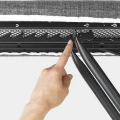 Brabantia Strijkplank B - Met Stoomunithouder - 124x38 Cm - Denim Black -SolisVac Plus Shop 550x318 3